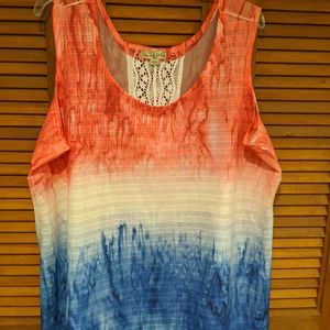 Live and let live patriotic tank